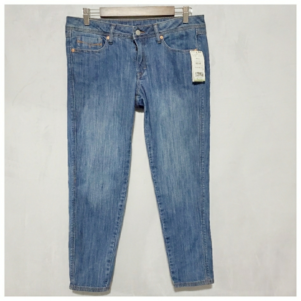 NWT mng mango capri jeans size 10